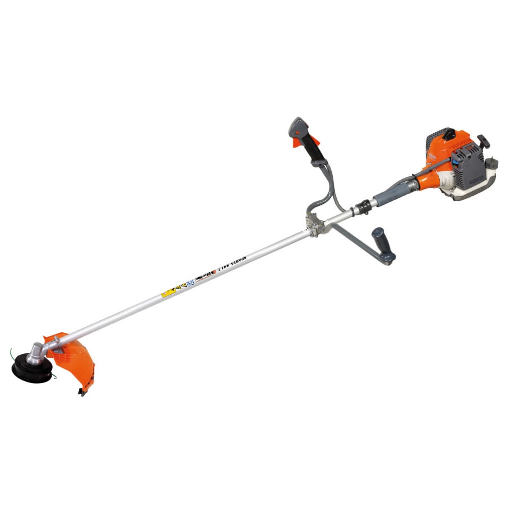 Oleo-Mac benzines fűkasza 40,2cm³ / 2,1Le , damilfej +kés +vállpánt